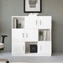 Hanah Home Armario Multiusos Vo7-W Blanco